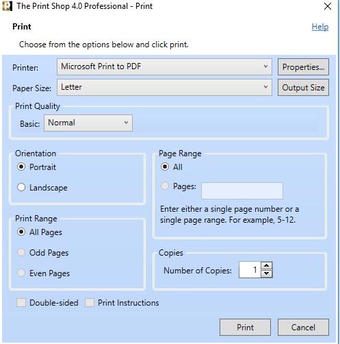 pdf creater not working with printmaster platinum 18