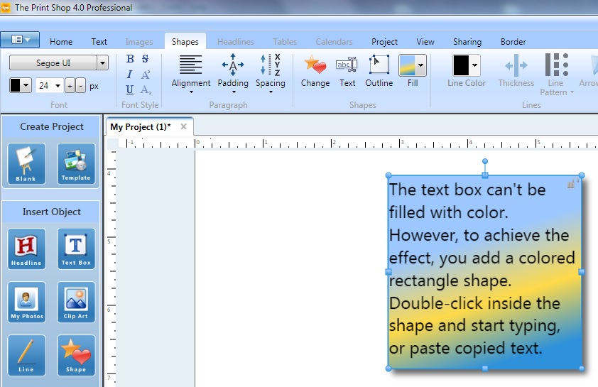 cute text boxes for word